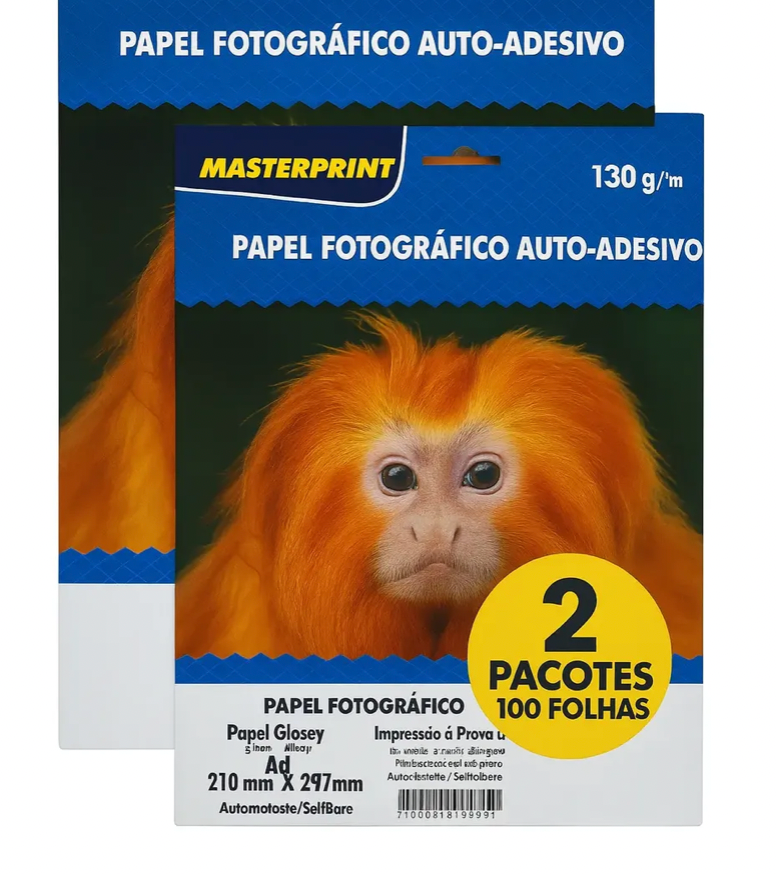 Papel Fotográfico Adesivo